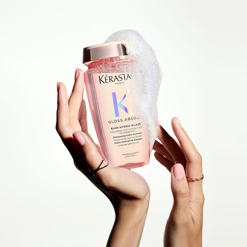 Gloss Absolu Anti-Frizz Shampoo, Fine-Medium Hair, 4-Days Anti-Frizz(250ml) Kerastase