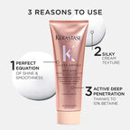 Gloss Absolu Anti-Frizz Foaming Conditioner, Fine-Medium Hair, 4-Days Anti-Frizz(250ml) Kerastase