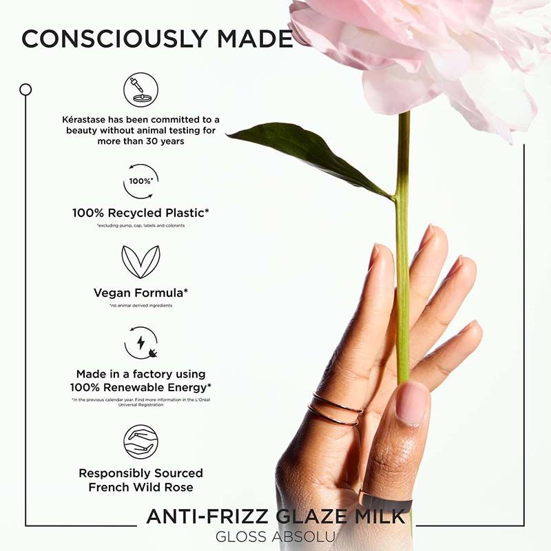 Gloss Absolu Anti-Frizz Heat Protectant Spray For Glossy Hair(190ml) Kerastase