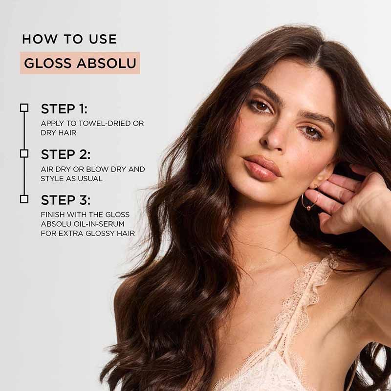 Gloss Absolu Anti-Frizz Heat Protectant Spray For Glossy Hair(190ml) Kerastase