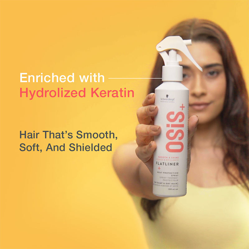 OSiS+ Flatliner Heat Protection Spray(200ml) Schwarzkopf