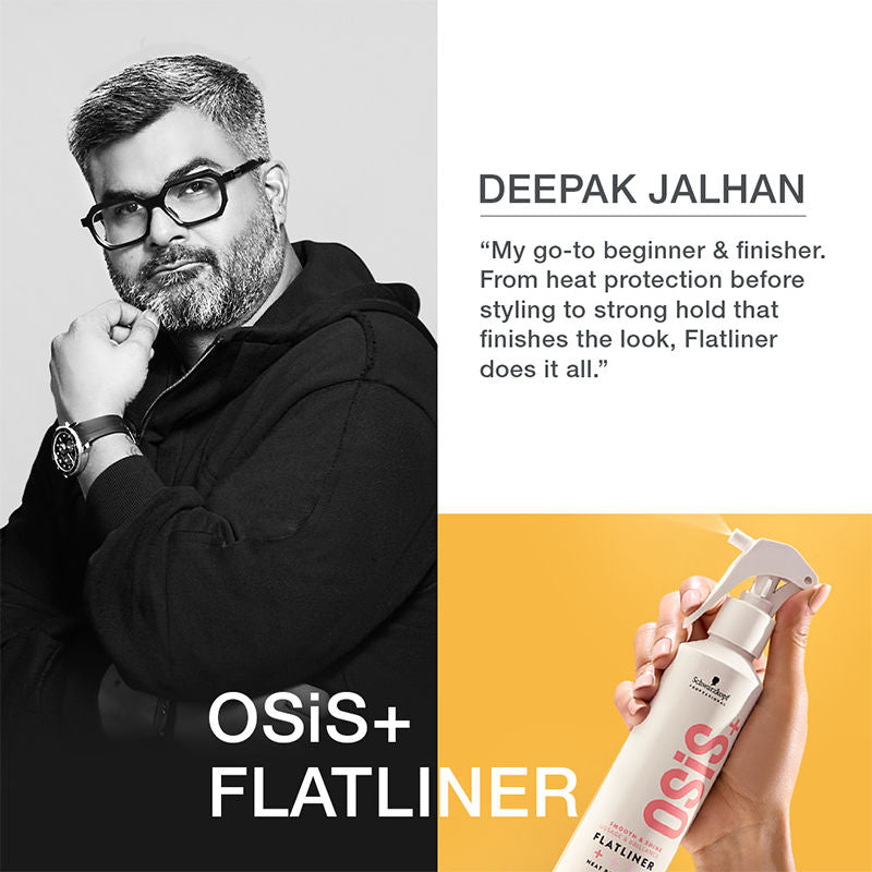 OSiS+ Flatliner Heat Protection Spray(200ml) Schwarzkopf