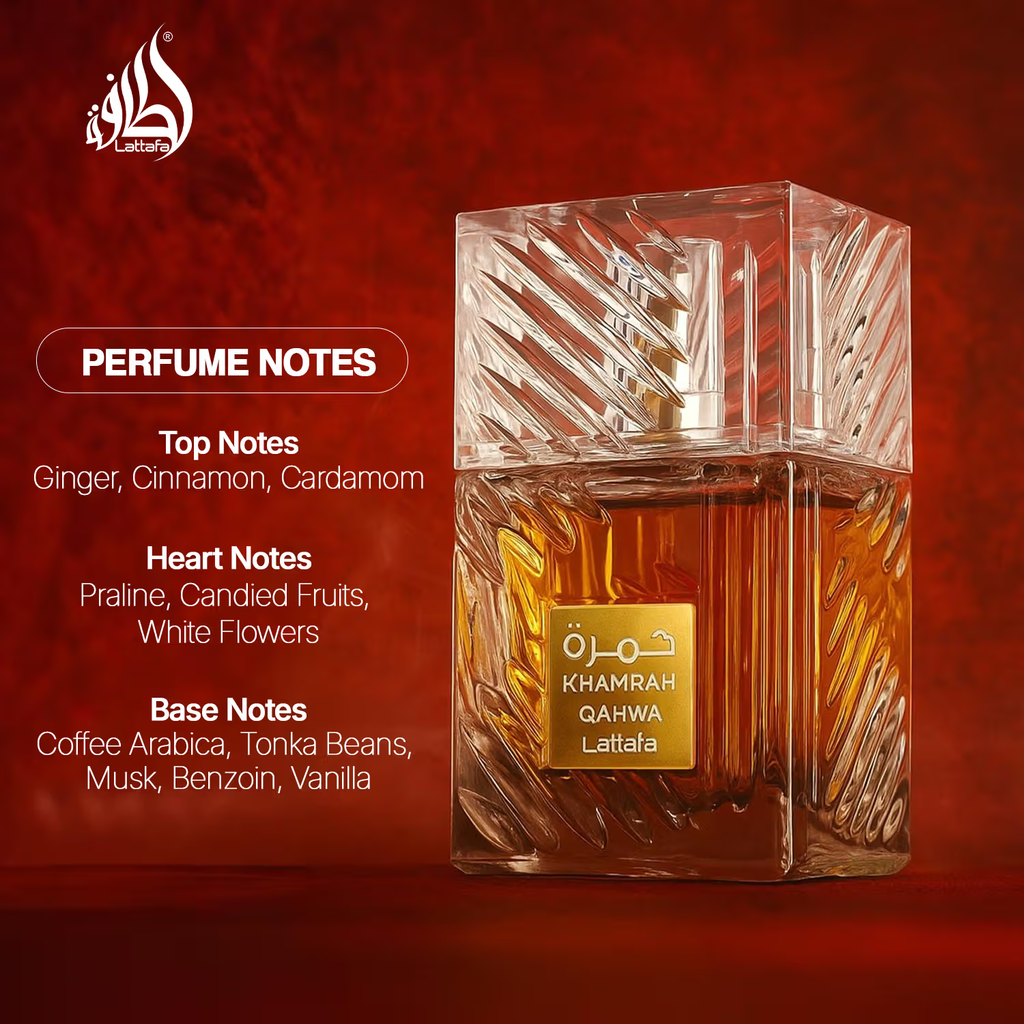 Khamrah Qahwa Long Lasting Eau De Parfum Lattafa