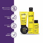 Glued Blasting Freeze Hairspray for Extreme Styling, Ultra Strong Hold Level 6, Long-Lasting Fixation, Vegan Formula - 100ml/300ml Got2b