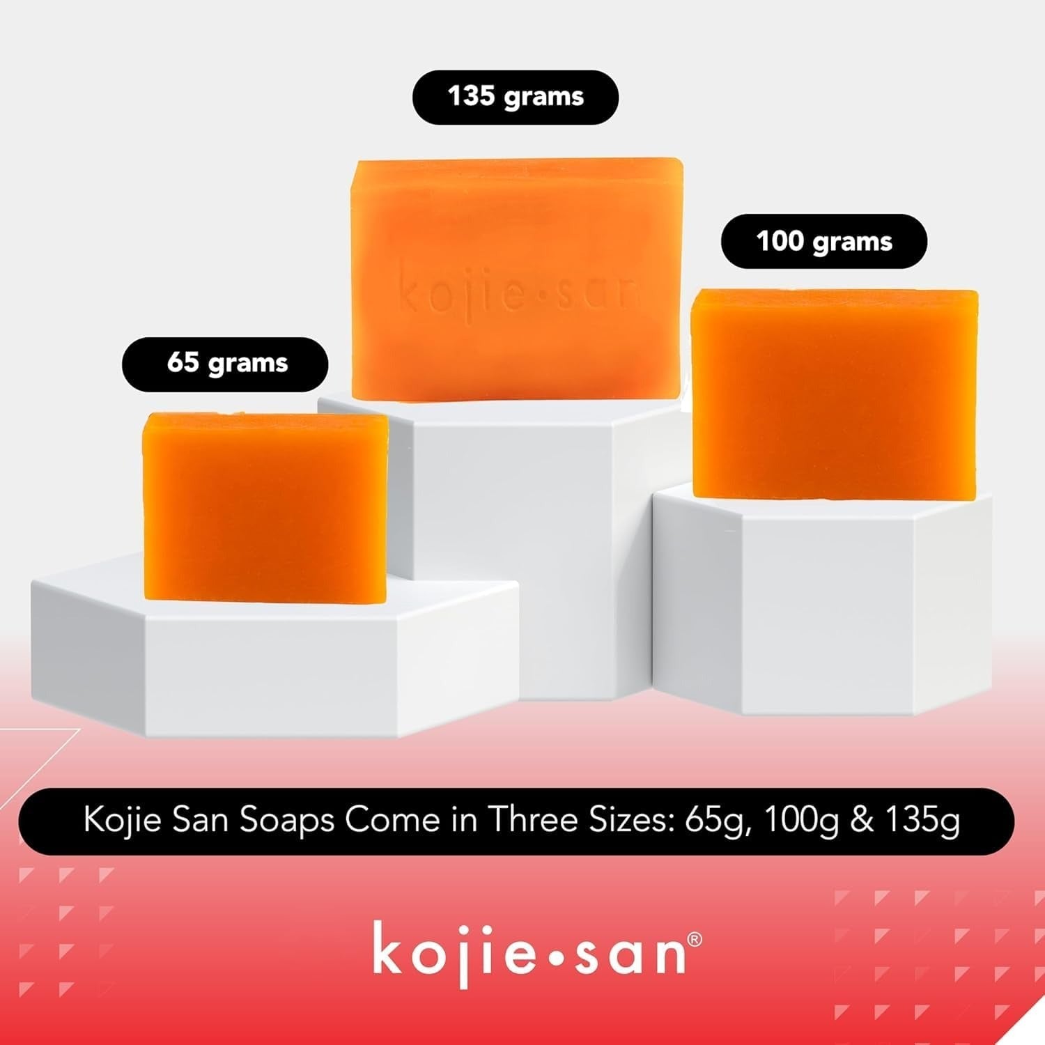 Skin Science Original Kojie San Facial Beauty Soap - 100G, 3 Bars Per Pack - Guaranteed Authentic kojie.san