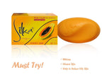 Silka Papaya With Herbal Skin Whitening Soap With Vita Rich Actives Orignal imported form UAE Pack of 2No Unarv