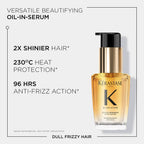 Elixir Ultime Hair Oil-In-Serum 75ml | 2X Shinier Hair | 96H Anti-Frizz Action | Infused with French Camellia, Marula & Wild Camellia Oils Kérastase