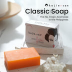 Skin Science Original Kojie San Facial Beauty Soap - 100G, 3 Bars Per Pack - Guaranteed Authentic kojie.san