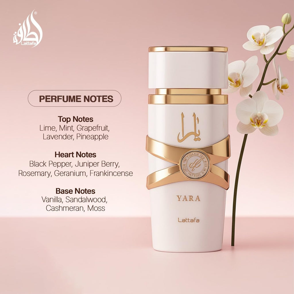 Yara Moi Long Lasting Perfume For Women Eau De Parfum 100ml Lattafa