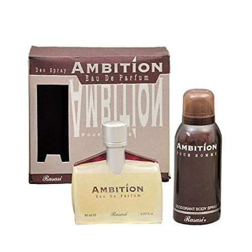 Ambition Pour Homme EDP 70Ml + 150Ml Deo For Men | Luxury Perfume Rasasi