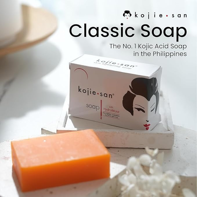 Original Facial Beauty Soap - 65G, 3 Bars Per Pack - Guaranteed Authentic kojie.san
