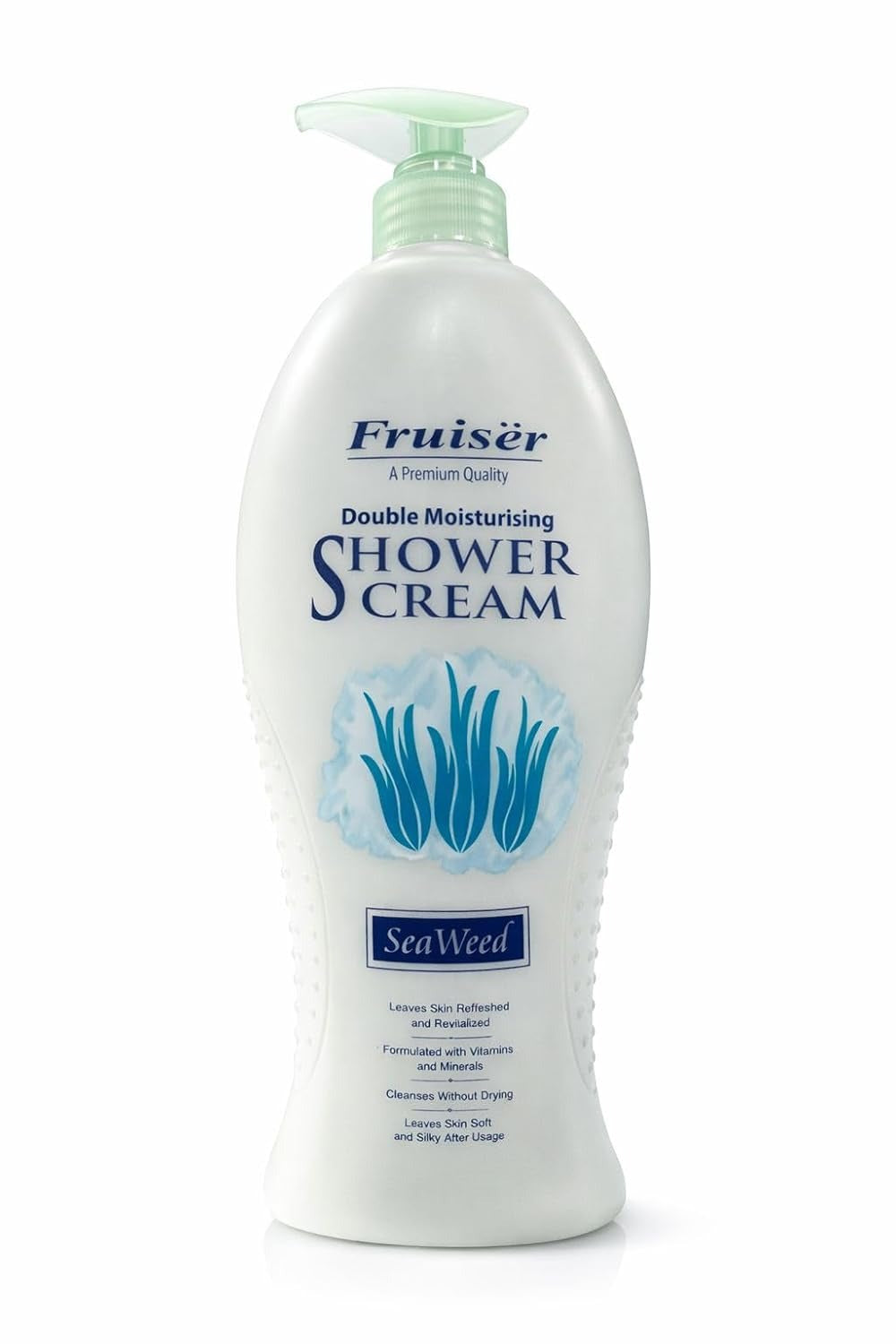 Double Moisturising Shower Cream - Seawood - 1000ml | Nourishing & Brightening Body Wash for Soft, Smooth, and Radiant Skin Fruiser